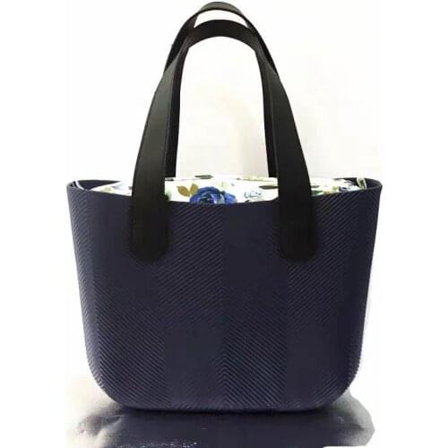 Navy Blue Classic Size Handbag For Women Ladies Shopping Bag Shoulder Tote 2021 Fashion Style