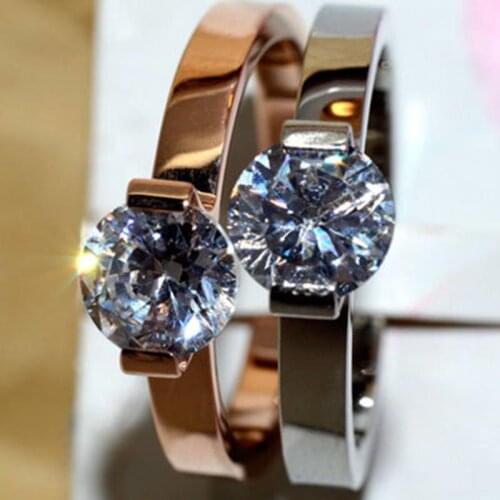 10K Au417 White Gold Women Wedding Party Engagement Ring 1 2 3 4 5 Carat Round Moissanite Diamond Ring Trendy Cute Classic