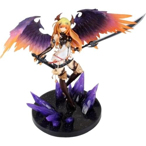Anime Game Rage Of Bahamut GENESIS Dark Angel Olivia Action Figure Model 29cm Figma Statue Collection Toy Desktop Decoration