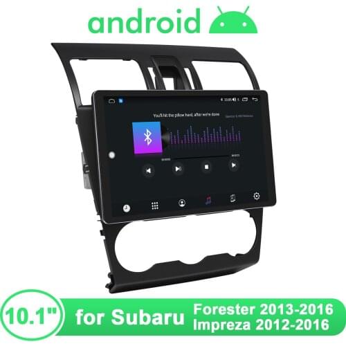 10.1 Inch 1280*800 4GB RAM+64GB ROM Car Radio Player With GPS And Backup Camera For Subaru Forester 2013-2016 Impreza 2012-2016