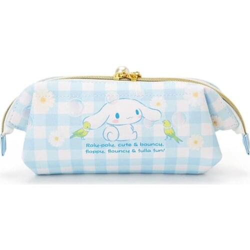 Anime Dog Face Pencil Case Cartoon Wide Open Large Pencil Pouch Makeup Organizer Cosmetic Bag Storage Beauty Case