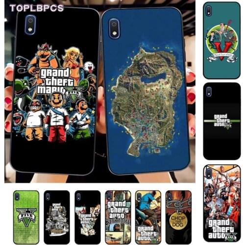 Special Gta Grand Theft Auto 5 V San Andreas Luxury Phone Case for Samsung A10 20s 71 51 10 s 20 30 40 50 70 80 91 A30s 11 31 21