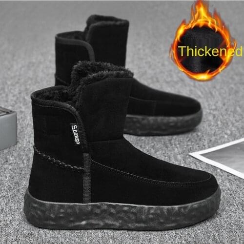 FANDUORUO Mens Winter Boots