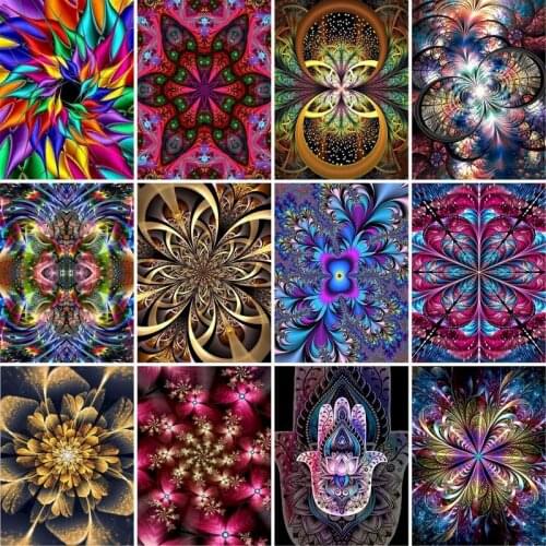 GATYZTORY Paint By Numbers For Adults Children HandPainted Gorgeous Flowers Oil Painting Home Decor Acrylic Painting