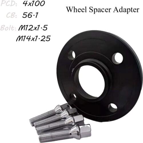 Wheel Spacers Suit Kit 4x100 CB:56.1 Wheel Adapter For Car MINI Cooper Coupe Cabrio Clubman One Roadster Separadores