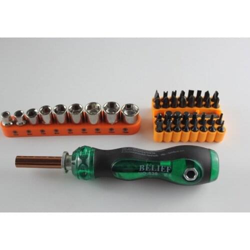 HOT SALE harden steel 43 pcs/lot steel bicycle computer repair tools screwdriver sockets collection chrom finished