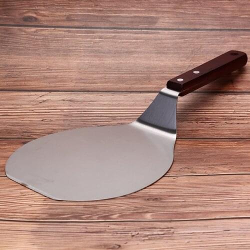 Creative 1 Piece Stainless Steel Anti-scalding Pizzas Spatula Cake Shovel Pizza Baking Pastry Tools Kitchen Accessories Durable