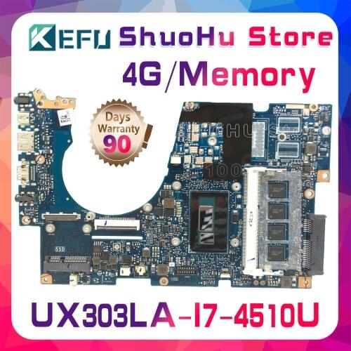 KEFU For ASUS Zenbook UX303LB UX303LA UX303LNB U303L UX303L UX303LN I7 Laptop Motherboard Tested 100% work original Mainboard