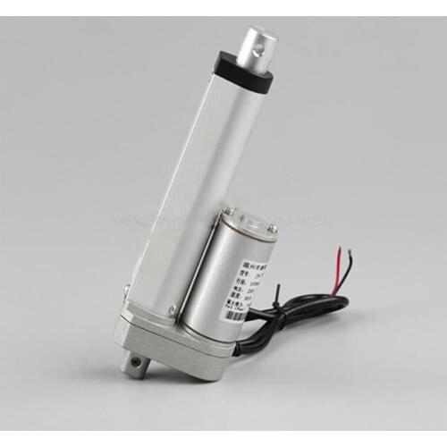 Mini Multi-function Linear Actuator Gear Motor 12V24V36v Stroke Heavy Duty 500N Load Electricity Tubular Motor