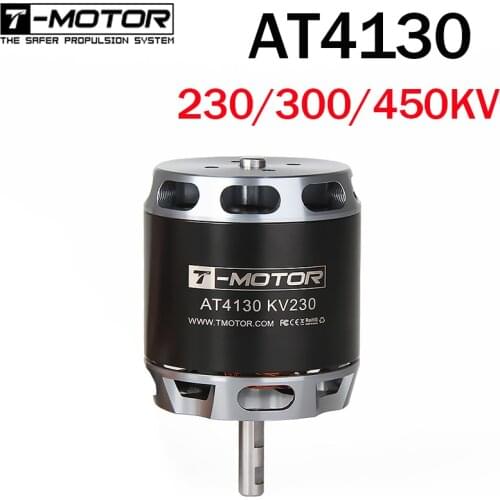 T-MOTOR Brushless Motor AT4130 KV230 KV300 KV450 Customized UAV Drone Electric Fixed Wing Motor OEM OR ODM