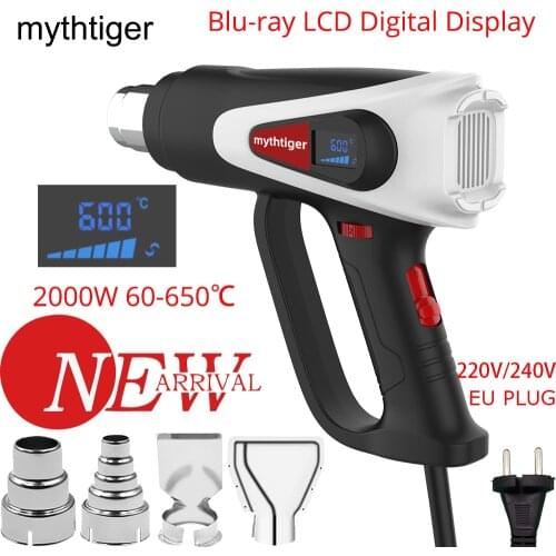 LCD Display 60-650 For Soldering Hot Air Gun Shrink Wrapping Heat Gun Air Dryer Thermoregulator Thermal Blower Plastic Welder