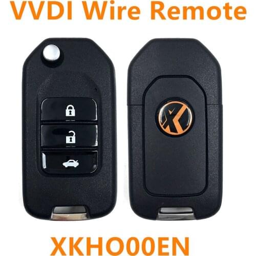 10pcs/lot Xhorse universal VVDI wire remote control XKHO00EN XKHO01EN Car Key no transpponder chip for VVDI Mini Key Tool VVDI2