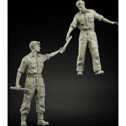 1/35 Resin Figure Model Kit Unassambled Unpainted 849