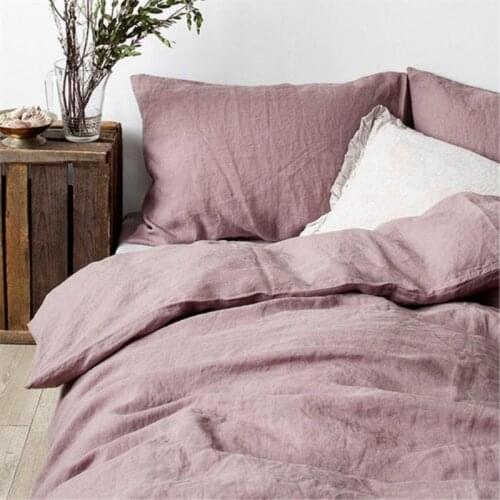 100% Pure Linen Bedding Sets Waterwash Linen duvet cover 1 pcs