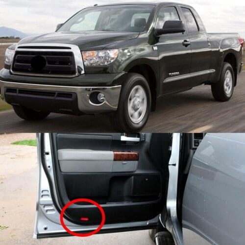 2pcs For 2007-2011 TUNDRA HD No Fading Car LED Door Warning Light Projector Ghost Shadow Light Welcome Light Courtesy Light