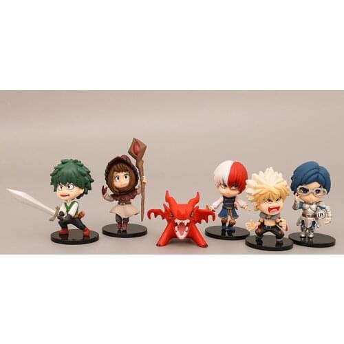 Boku no hero academia Midoriya Izuku Action Figure 10cm deku my hero academy bakugou katsuki Todoroki pvc Model anime figure toy