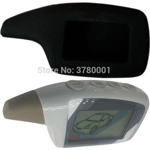 Wholesale M5 keychain Remote Control fm transmitter +Silicone Case for Scher Khan Scher-Khan Magicar 5 Two way car alarm System