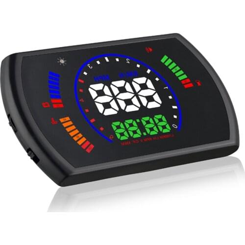 Digital Speedometers Hud Heads Up Display 5.8inch Large Screen with Driving Odometer Overspeed Alarm Car Styling