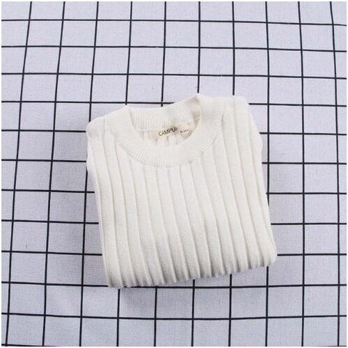 Childrens Sweaters Boys Girls Knitted Sweater Spring Autumn Toddler Sweaters Slim Knitwear Pullovers