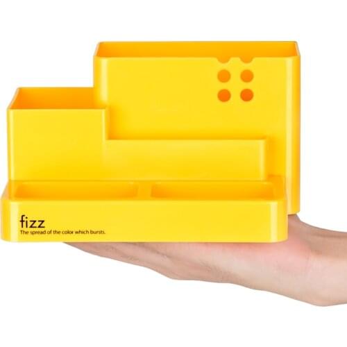 Fizz Pen Holder Creative Fashion Cute Stationery Storage Box Desktop Office Multi-function Combination Pen Holder Decoration