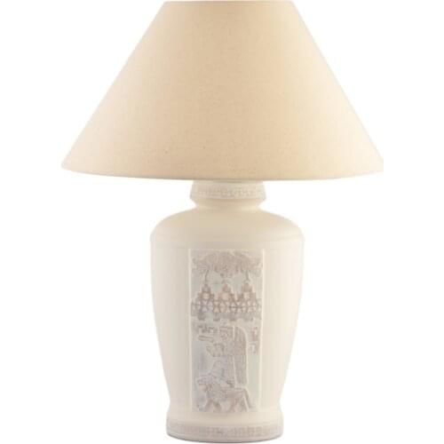 Ceramic Medium Stone Ceramic Cream Lampshade