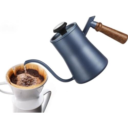 550ml Coffee Maker Hand Coffee Pot Household Pot Mini Stainless Steel Drip Type Coffeeware Tools