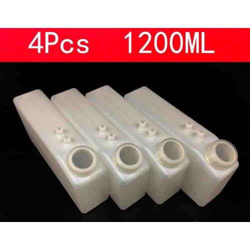 Corrosion resistant White Eco solven ink box ink tank 1200ml for eco solvent printer