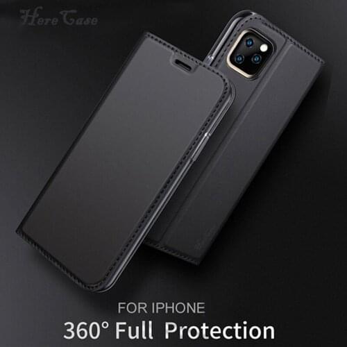 Magnetic Leather Wallet Case For iPhone 13 iPhone 13 Pro Max 13 Mini Case Soft Flip Book Card Holder Stand Cover Coque 2021