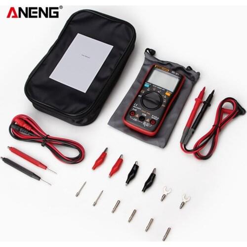 ANENG AN8008 Digital Multimeter True-RMS 9999 counts Square Wave Backlight AC DC Voltage Ammeter Current Ohm Auto/Manual Tester