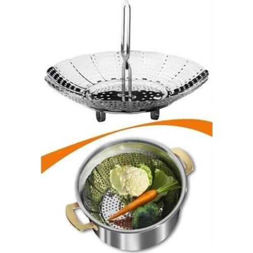 New 2021 Practical Things Steamed Vegetables Blanching Bracket kitchen accessories Equipo de cocina utensílios de cozinha кухонная утварь
