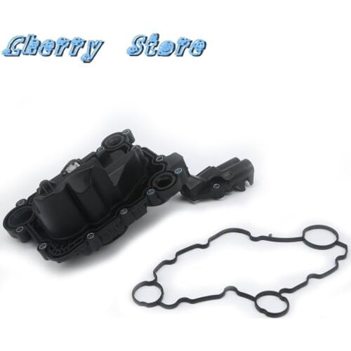 NEW 06E 103 547 Engine Oil Separator Exhaust Assembly For Audi A4 A5 A6 A8 Q5 2.8 3.2 V6 06E103547E 06E 103 547 P V10-3502