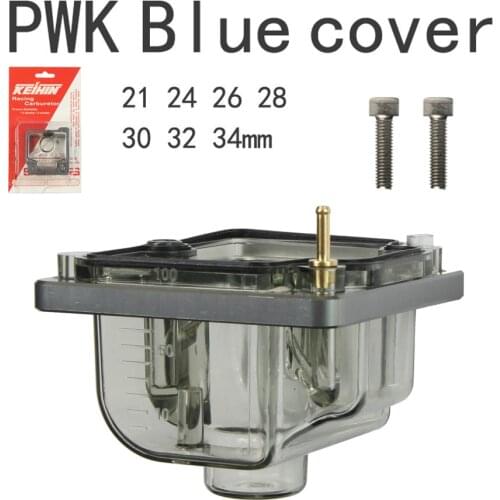 The new PWK21-34 black Nylon transparent Carburetor Lower Cover Bowl For PWK KSR OKO KOSO KEIHIN Carburetor