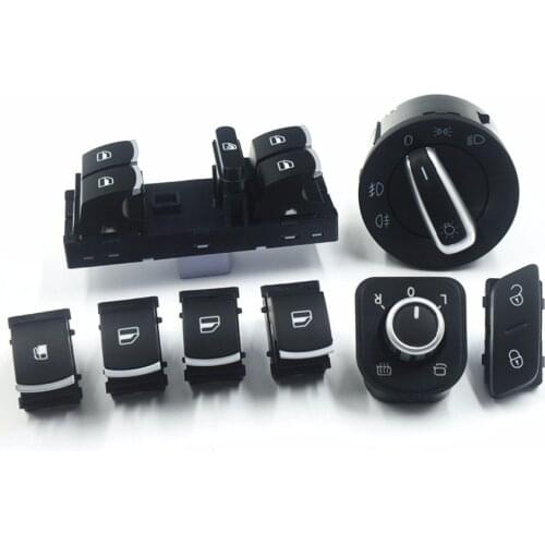 Window headlight mirror fuel tank lock switch for VW Jetta Golf MK5 6 Tiguan CC 5ND959565A 5ND941431A 5ND959857 1KD959833