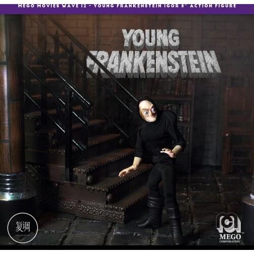 Original Mego 1974 Young Frankenstein Eye Gor Old Film Action Figure Model Toys Original Collection