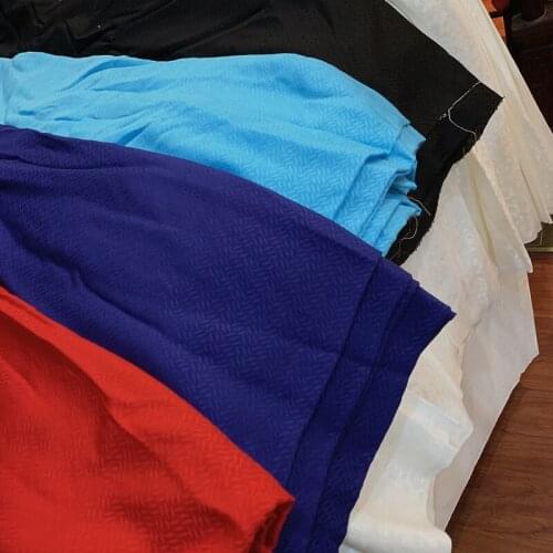 Original Jacquard Hanfu Silk Fabric Chinese Mulberry Silk Fabric Cheongsam Lining Fabric