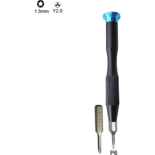 2 in 1 Y 2.0 P6 Screwdriver Opening for MacBook Pro 15" A1286 17" Unibody A1297 1.5mm Pentalobe and Y1 Battery Screws teardown