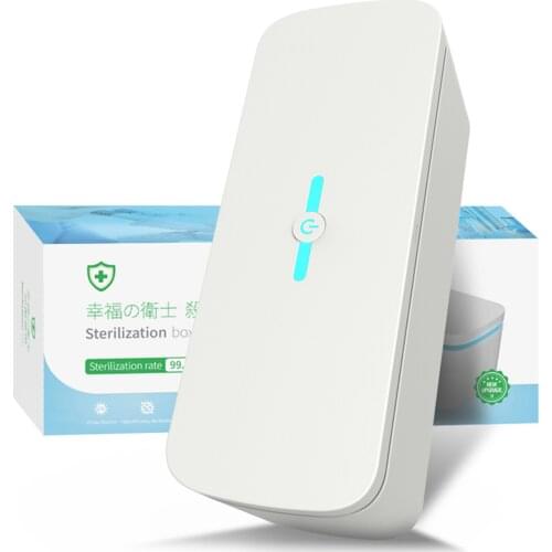 Portable Sterilizing Box Sterilizer Tray Disinfection Case for Nail Art Salon Manicure Implement Tools