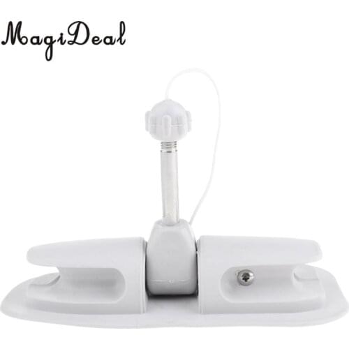 PVC Boat Paddle, Lock Kayak Inflatable Boat Anchor Holder, Tie Wheel Row Boat Roll The Kayak Accessories - Gray