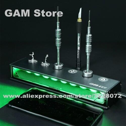 Qianli iSee Dust Checking LCD Screen Repair Lamp Fingerprint Scratch Detection Lamp Grease Search Light For LCD Replacement Work