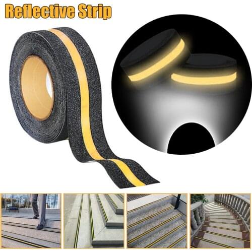 5m Luminous Tape Anti Slip Adhesive Tape Glowing Strip Stair Step Floor Tape Used Both Indoor Home Bedroom Anti Slip Tape Tools