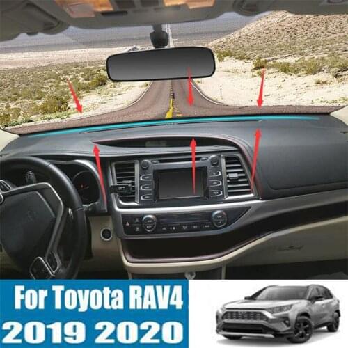 DNHFC Central control instrument panel sealing strip for TOYOTA RAV4 RAV 4 XA50 2019 2020 2021