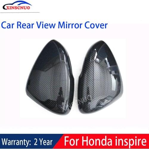 XINSCNUO 1 Pair Car Rear View Mirror Cover For Honda inspire Mirror Covers Caps Replacement
