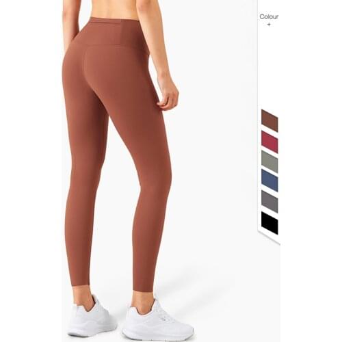 2021 Spring New Arrival Female Yoga Leggings Gym Leggings Girls Pants Soft New Fabric Fitness Workout Sportswear