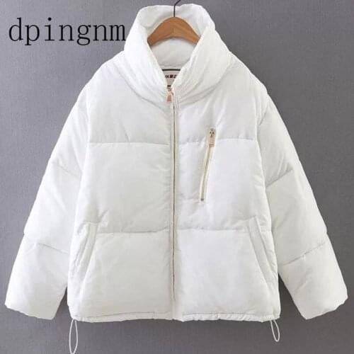 Winter Down Jacket Women Parkas Coat Fashion Female Down Jacket With a Hood Cotton Padded Coat 2018 New Autumn Outwear