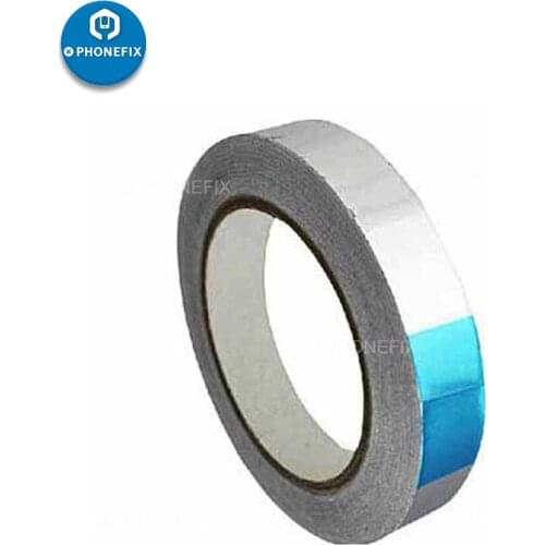 1 Roll 4CM*40M High Temperature Resistant Heat Insulation Sealing Fireproof Waterproof Aluminum Foil Tape for Motherboard Repair