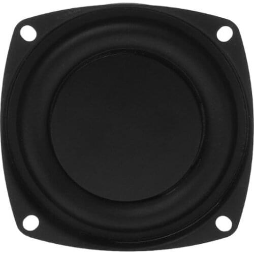 2PCS Woofer Radiator Bass Passive Speaker 3" Low Frequency Loudspeaker Diaphragm Vibration Plate DIY