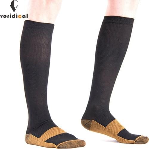 20-30 mmHg Graduated Compression Socks Firm Pressure Circulation Quality Knee High Orthopedic Support Stockings Hose Sock