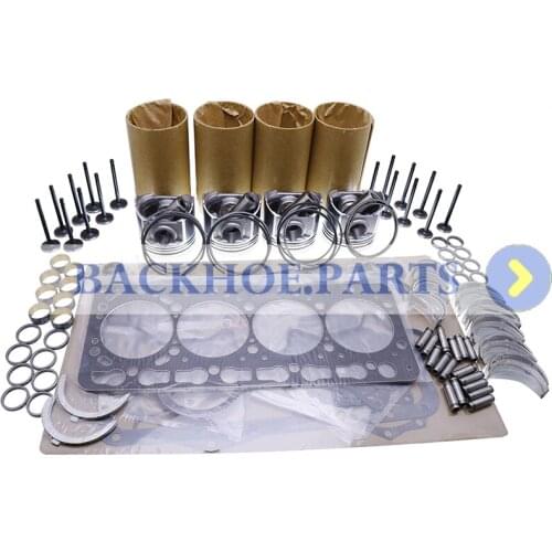 4TNV98T S4D98E-2NFN S4D98E Overhaul Rebuild Kit for Yanmar Engine Parts
