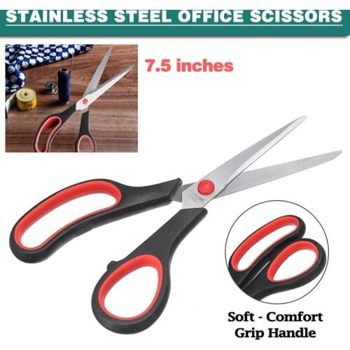 7.5inch Tailoring Scissors Craft Cutting Stainless Steel Dressmaking Shears Home Scissors Handmade Lace Scissors