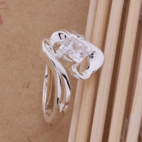 AR324 Fashion Jewelry Silver Color Gifts Popular Rings For Women Glaring /aoeajfla Bewajwda